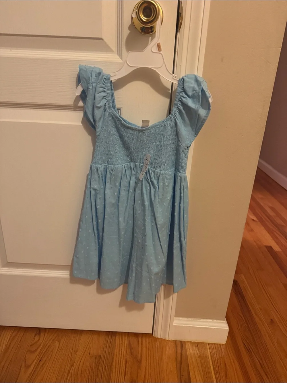 The Children's Place Bubble Blue Smocked Dress